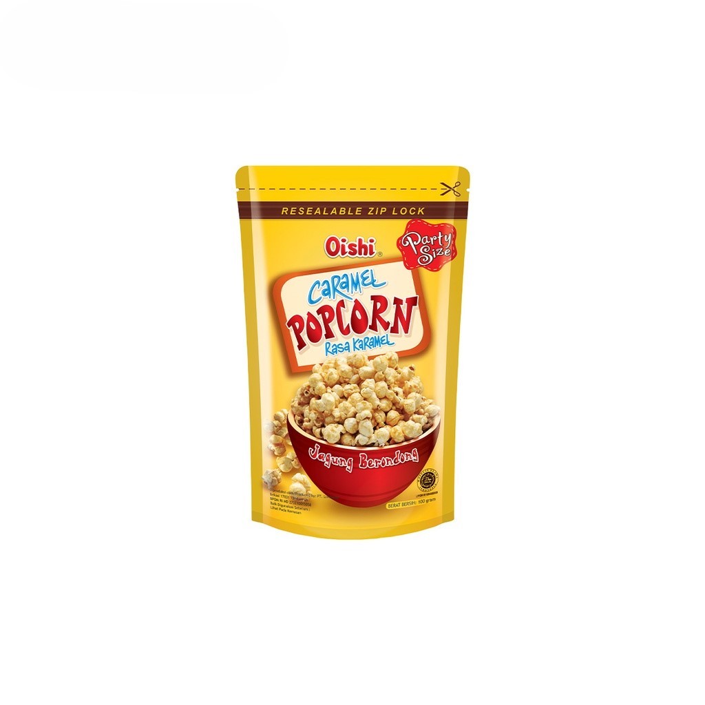 

MSS - Oishi Jagung Berondong (Popcorn) Rasa Karamel 100gr