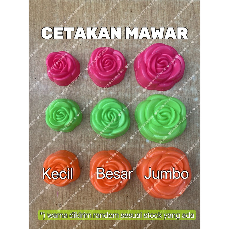ANEKA CETAKAN PUDING CETAKAN JELLY CETAKAN NASI CETAKAN BENTO NASI KARAKTER | CETAKAN MAWAR KECIL BE