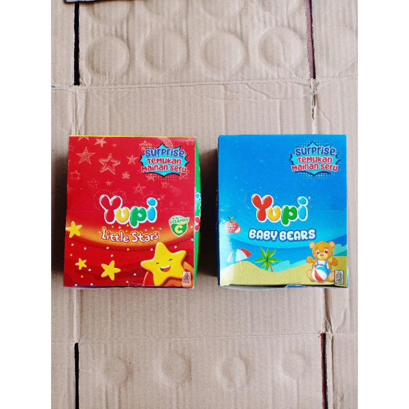 

Yupi Kembang Gula Lunak Jeli Aneka Rasa 144 Gram/ 24Pcs @6Gram