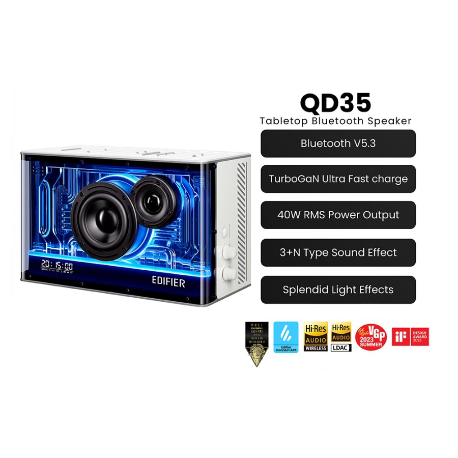 EDIFIER QD35 Tabletop Bluetooth Speaker