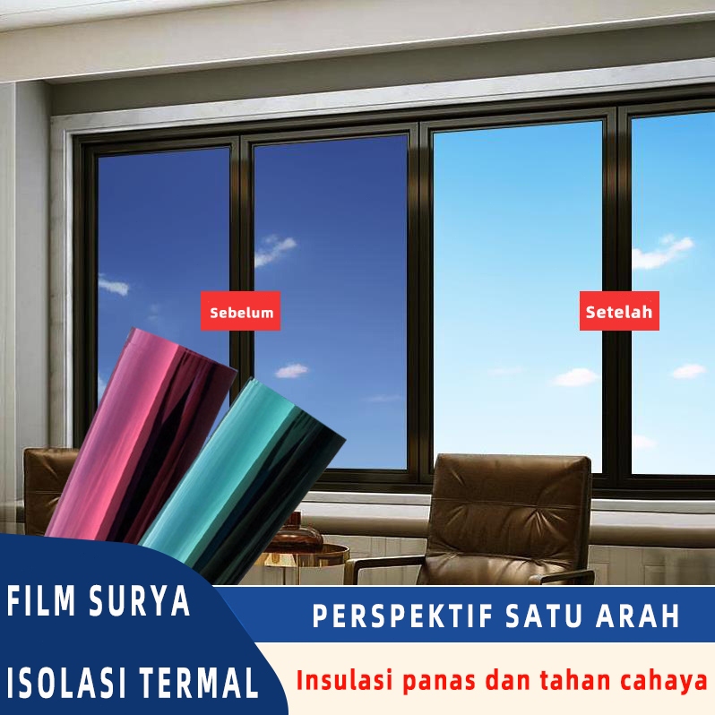 COD kaca film kaca film jendela rumah cermin stiker kaca film mobil  kaca film setiker kaca cermin