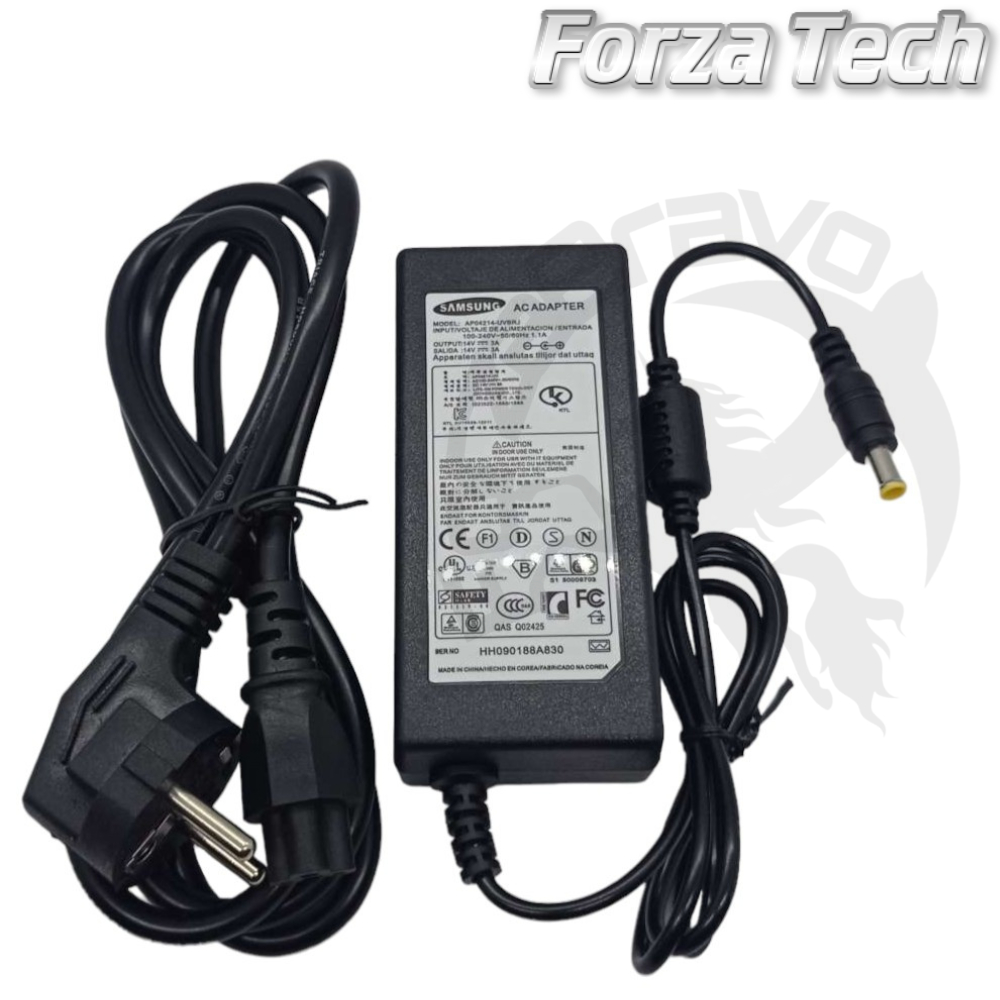 Adaptor LCD LED Monitor Samsung Curved Monitor S32E590C S32E590CS 14V 3A Original BERGARANSI NEW