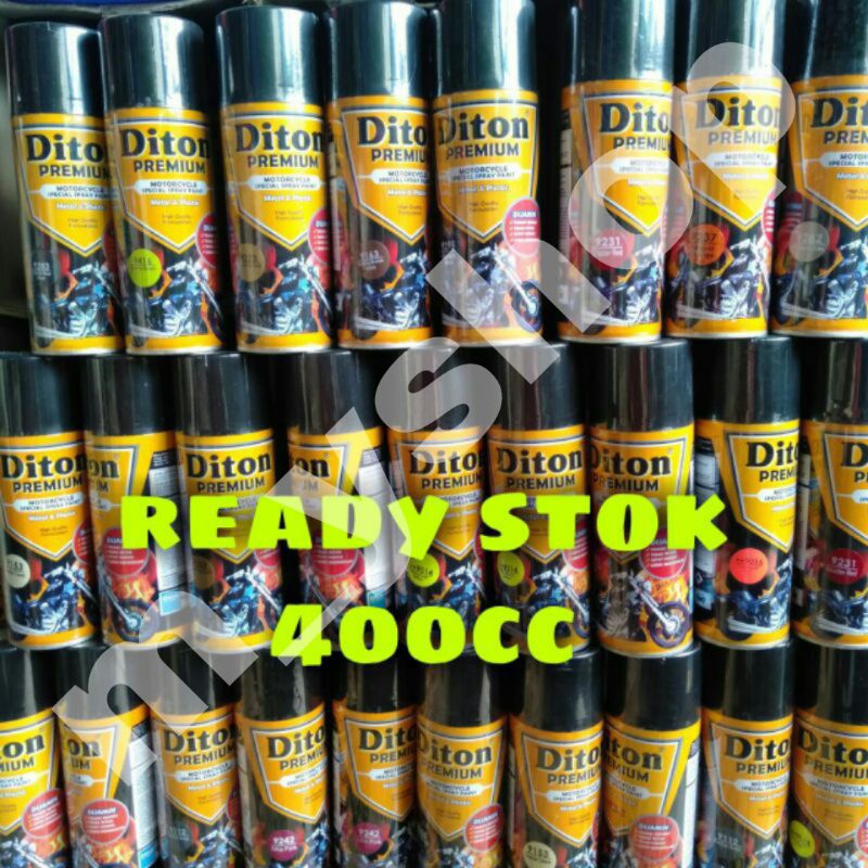MINIM 2- A. Pilok Pilox Diton Premium Black Doff 9184 Clear +Activator 9128 Black 9109 Silver Ready 