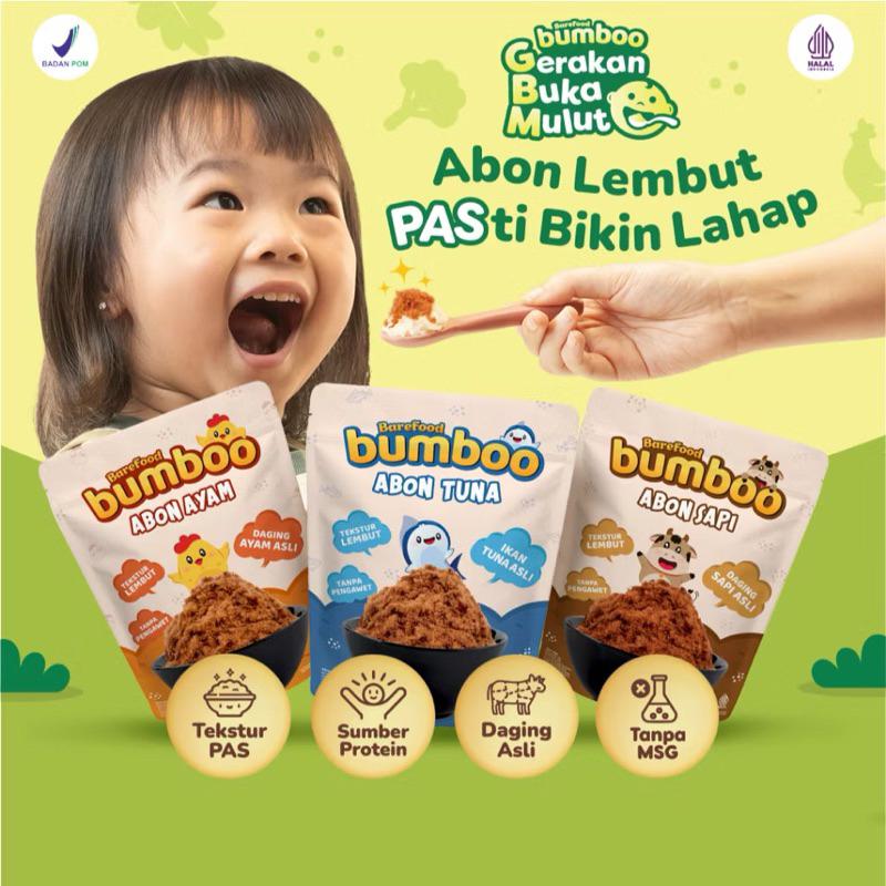 

Barefood Bumboo Abon Tanpa Bahan Pengawet 90gr