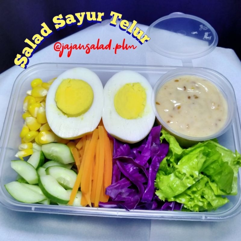 

Salad Sayur Fresh dan Telur