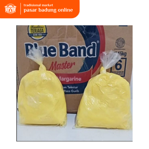 

mentega butter blueband blue band master cake margarine repack - 1kg