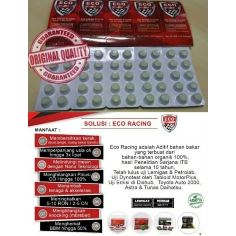 Eco Racing Blister motor