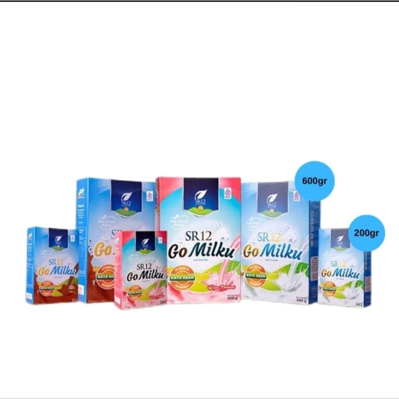 SUSU GOMILKU 200GRAM DAN 600GRAM SR12