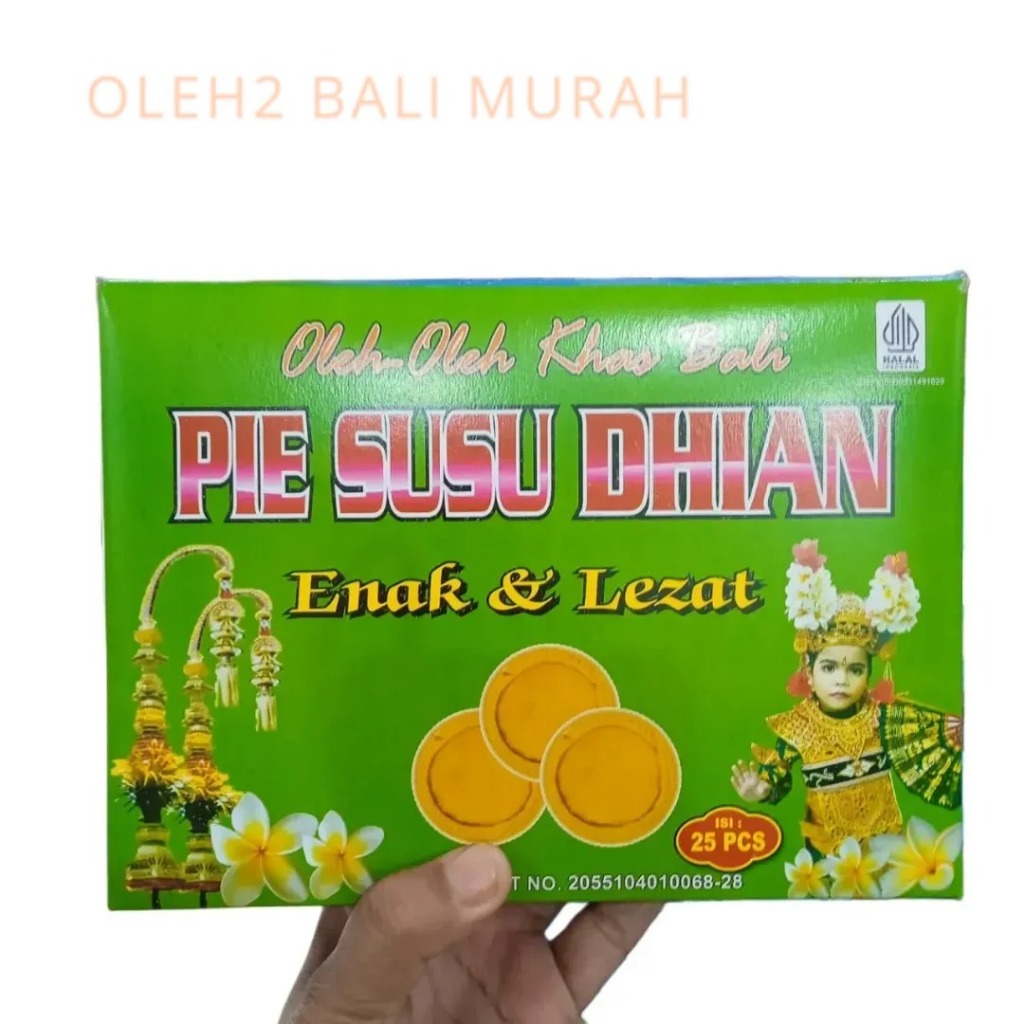 

Pie Susu Dhian Khas Bali Rasa Originil 25 Pcs Tanpa Pengawet dan Pewarna Buatan