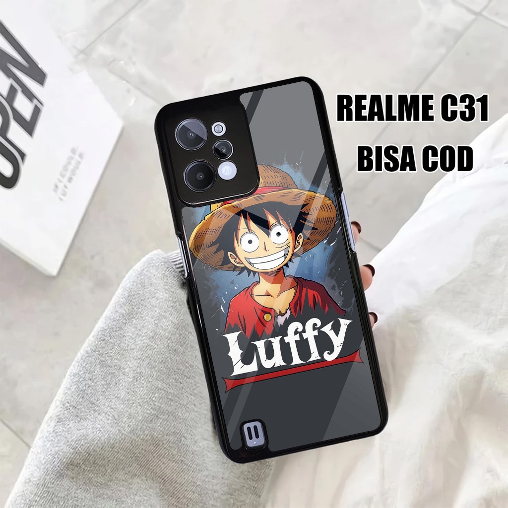 Case Realme C31 Case Realme C31 kaisarcase [ Anime Onie piece ] Casing Hp Custom Case Aesthetic Kesi