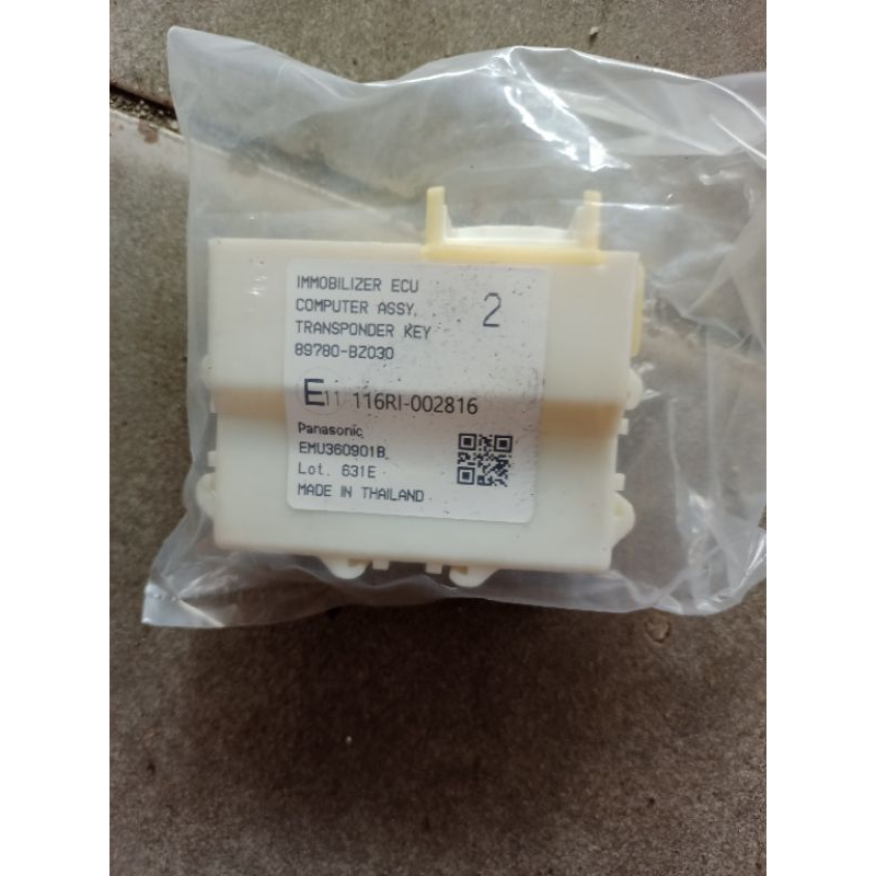 ECU Computer immobilizer transponder Agya Ayla calya Sirga 89780-BZ030