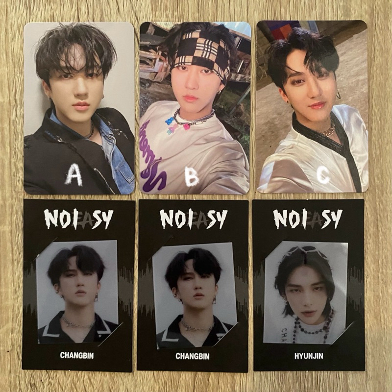 Stray Kids Photocard 5-Star NOEASY / Mini Frame Photocard NOEASY (Changbin, Hyunjin)