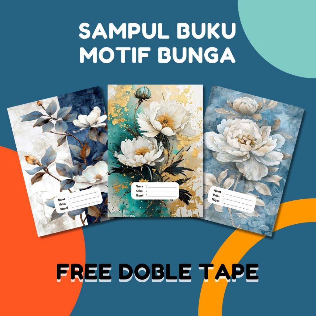 

SAMPUL BUKU TULIS CUSTOM NAMA, KELAS DAN MAPEL SIDU CAMPUS BIGBOSS MOTIF BUNGA (ISI 10 PCS) FREE DOBLE TAPE
