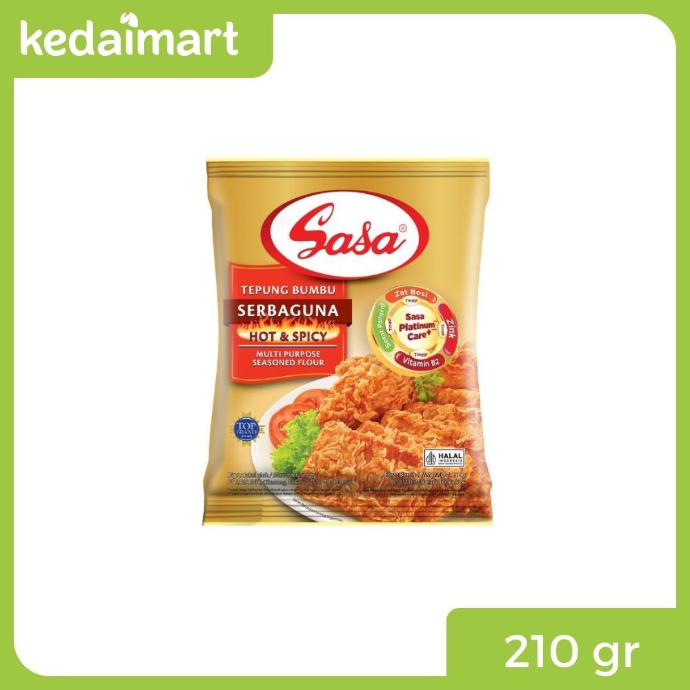 

Sasa Tepung Hot & Spicy 225 Gram