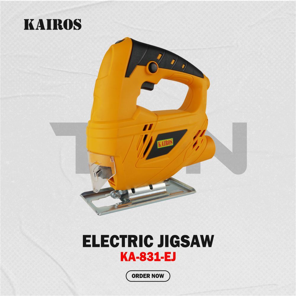 Electric Jigsaw - KA-831-EJ - Kairos - Mesin Gergaji Listrik Kayu - Mesin Gergaji Tangan Listrik
