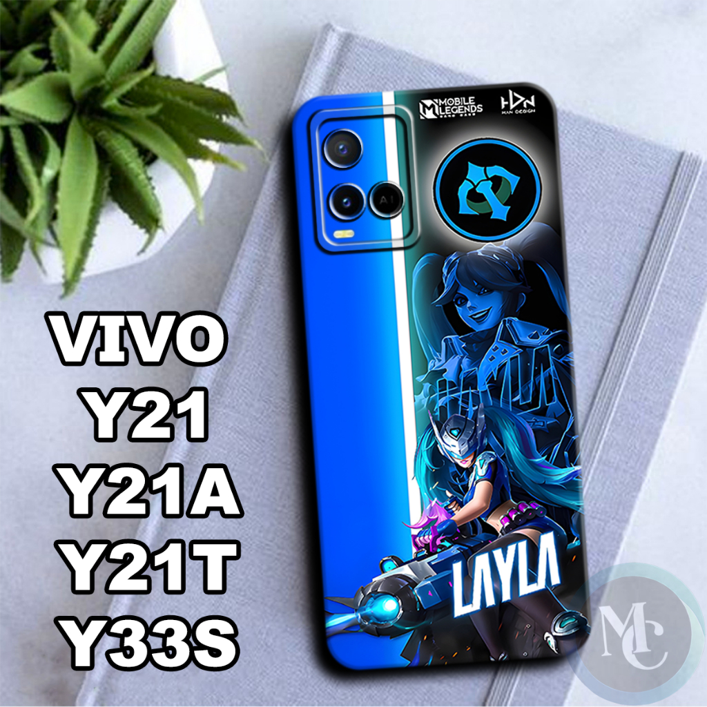 CC31/Softcase karet lentur untuk Vivo Y21,Y21A,Y21T,Y33S/Motif game/case Vivo Y21/kesing Vivo Y21/si