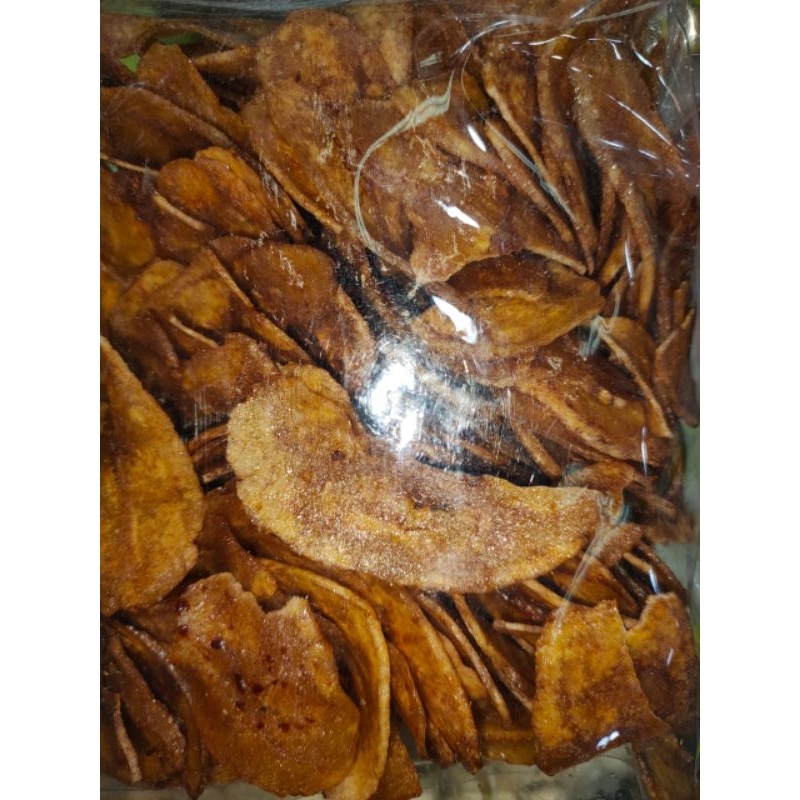 

keripik pisang madu 250 gram(bentuk kecil bulat)