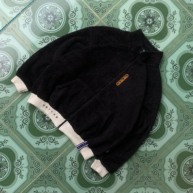 UNISEX Romantic Crown Yeti Zip Up Jacket