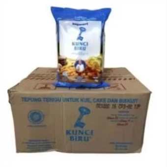 

Tepung Terigu Kunci Biru 1 Dus