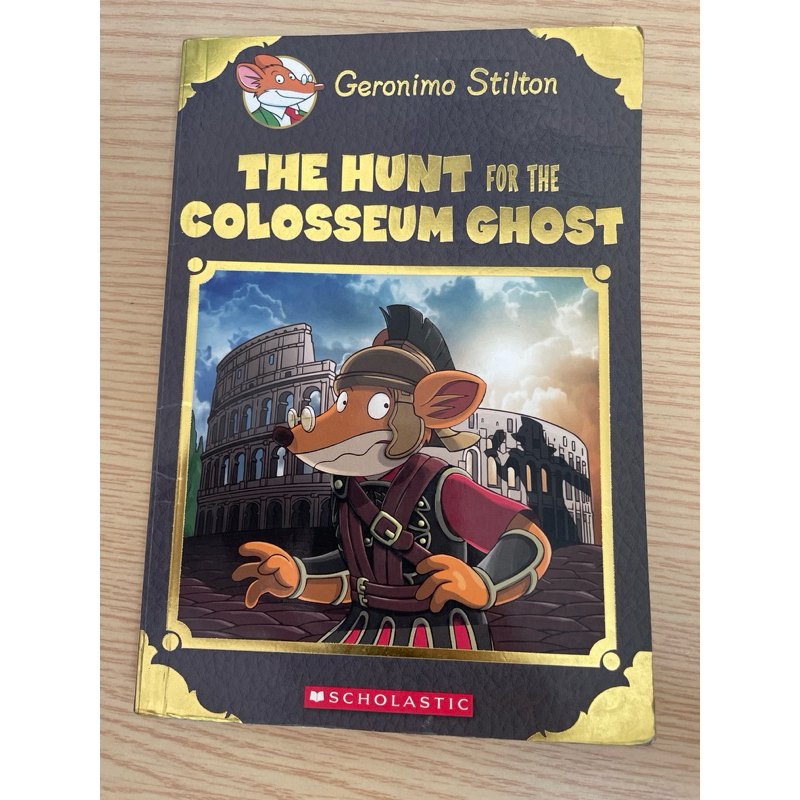 Geronimo Stilton The Hunt for The Colosseum Ghost -preloved