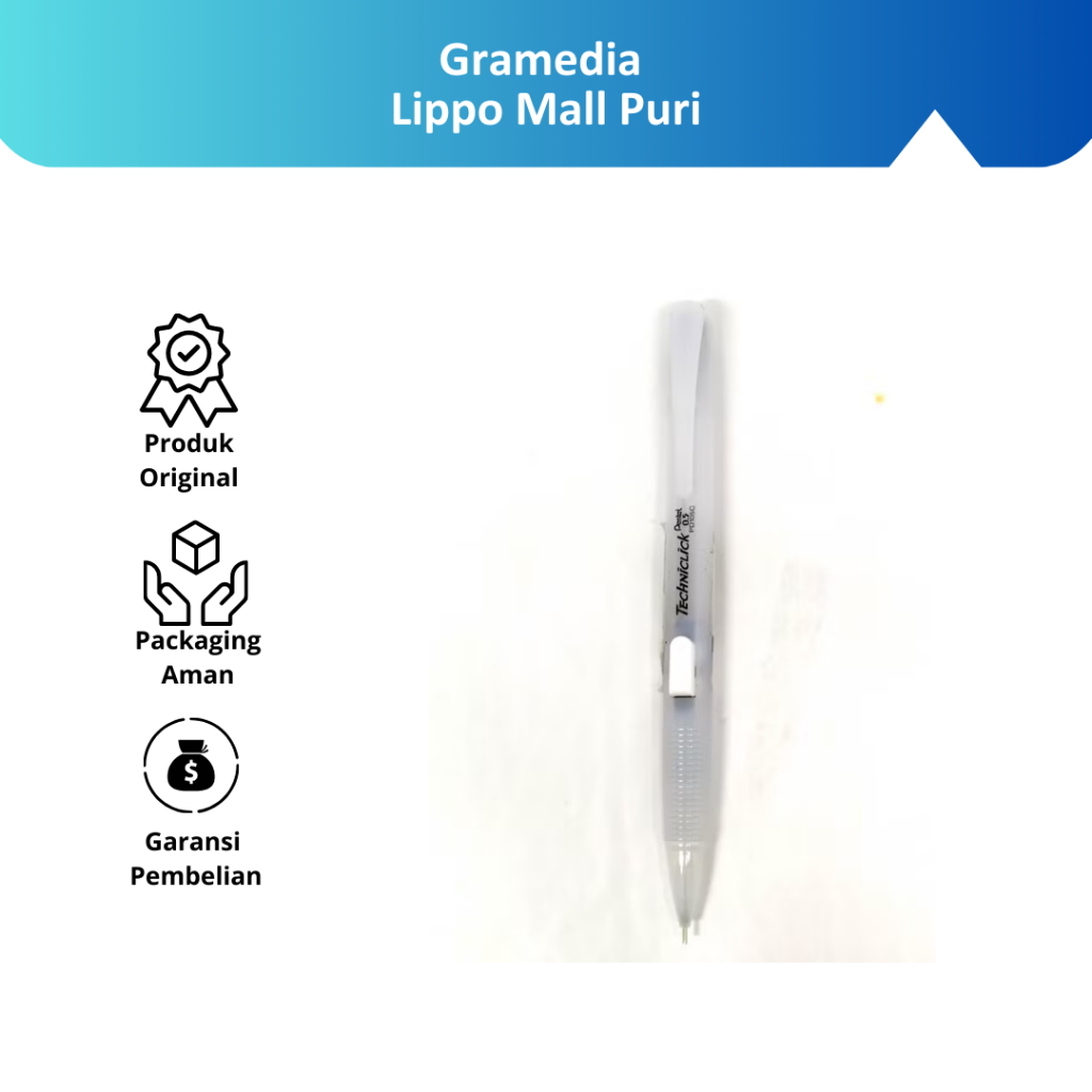 

Gramedia Lippo Mall Puri - Pentel Mechanic Pencil Techniclick