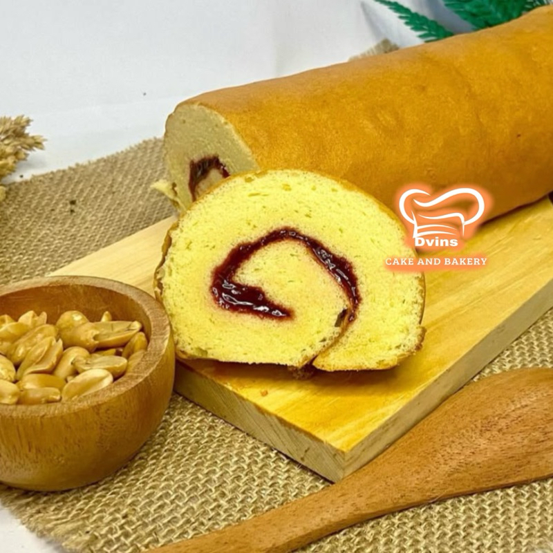 

bolu gulung ukuran 22x7 cm