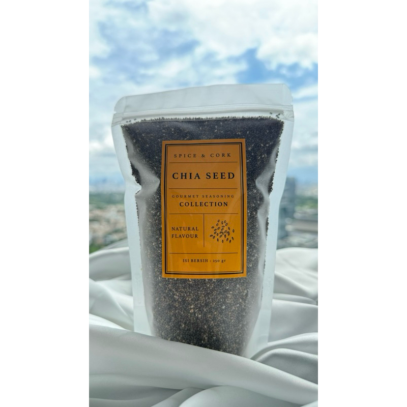 

250gr Organic Black Chia Seed Premium Quality