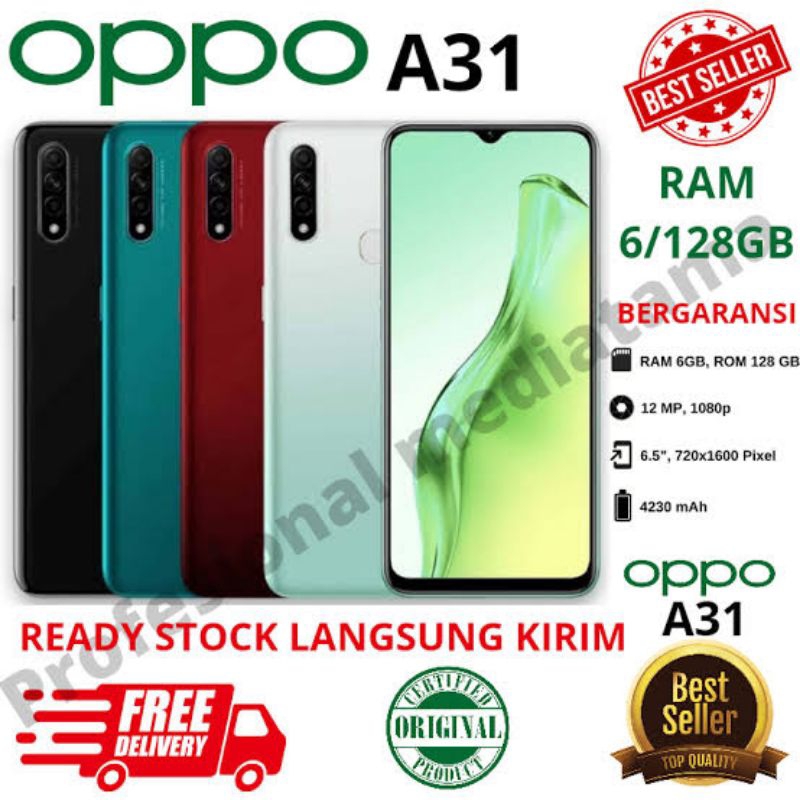 Oppo A31 RAM 8/256GB