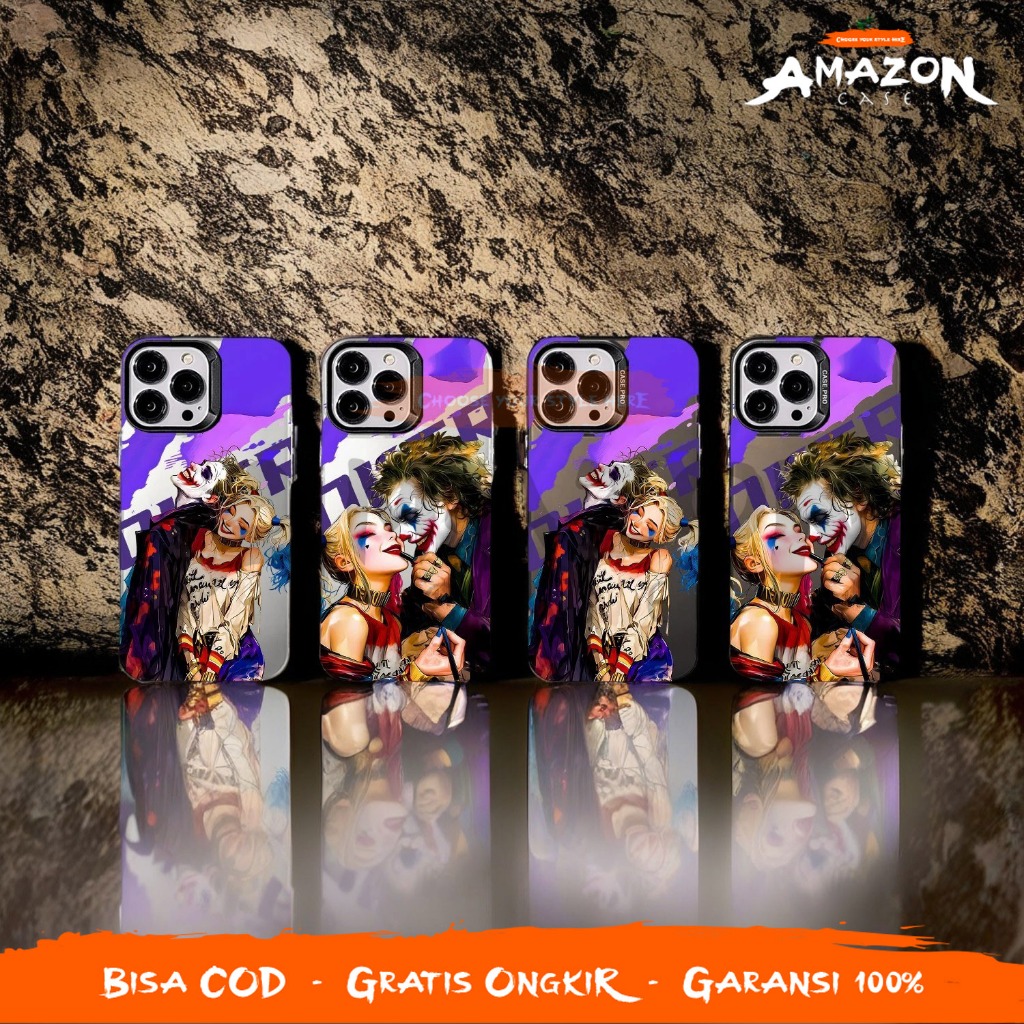 JOKER CASE HOLOGRAM CASE OPPO RENO 4F A57 2020 8T 4G A15 A15S A55 A35 A53 A5 2020 A77S A58 5G 4G A78