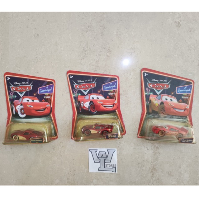 Disney Cars Supercharged - Lightning McQueen Series (Cruisine McQueen, Radiator Springs McQueen, Dir