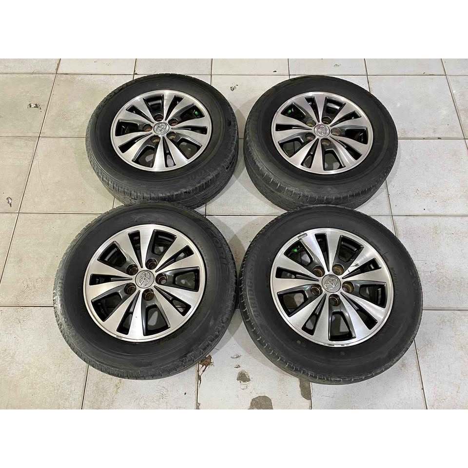 VELG MOBIL ORIGINAL STD INNOVA RING 15 LEBAR 6 5X114 ET45 G/P + BAN BS 205 65 R15