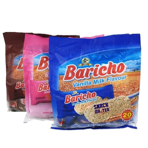 

Baricho Isi 20 pcs Rasa Coklat Vanila Strawberry Murah