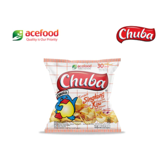 

Chuba Keripik Singkong 12gr 1pcs Rasa Keju