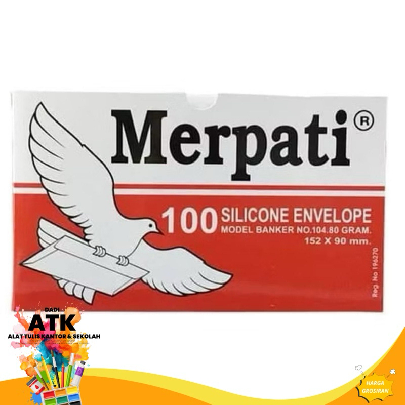 

Amplop Merpati Putih No. 104