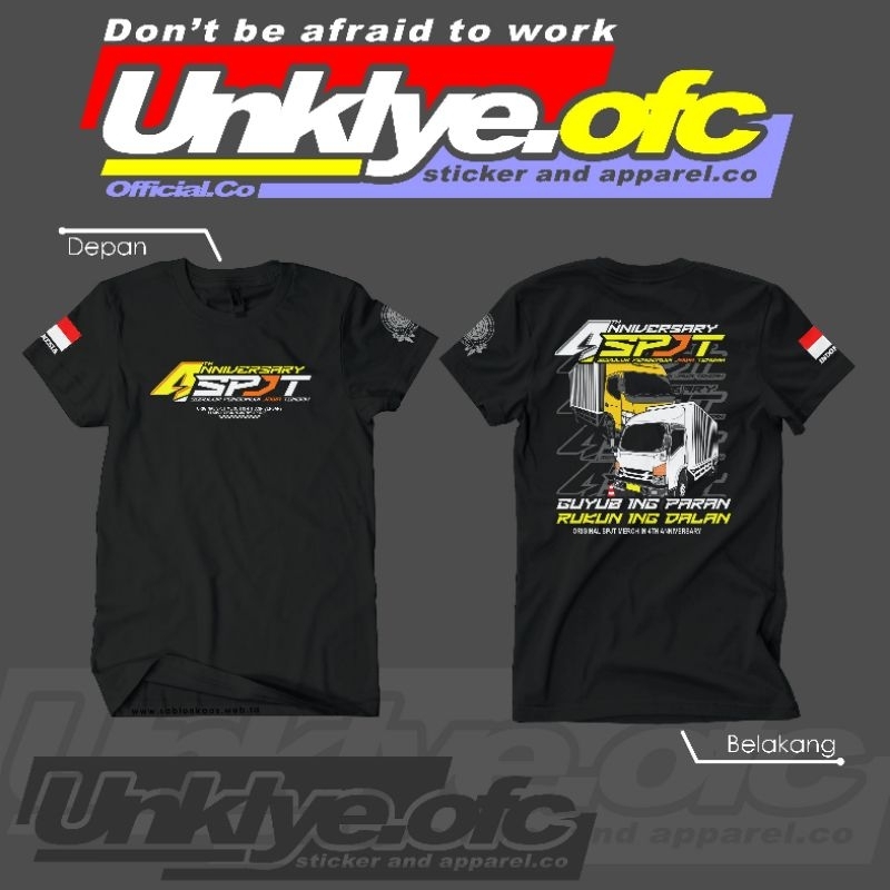 Kaos Anniversary Supir Jawa Tengah