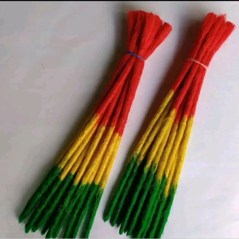 rambut gimbal rasta 1 lusin