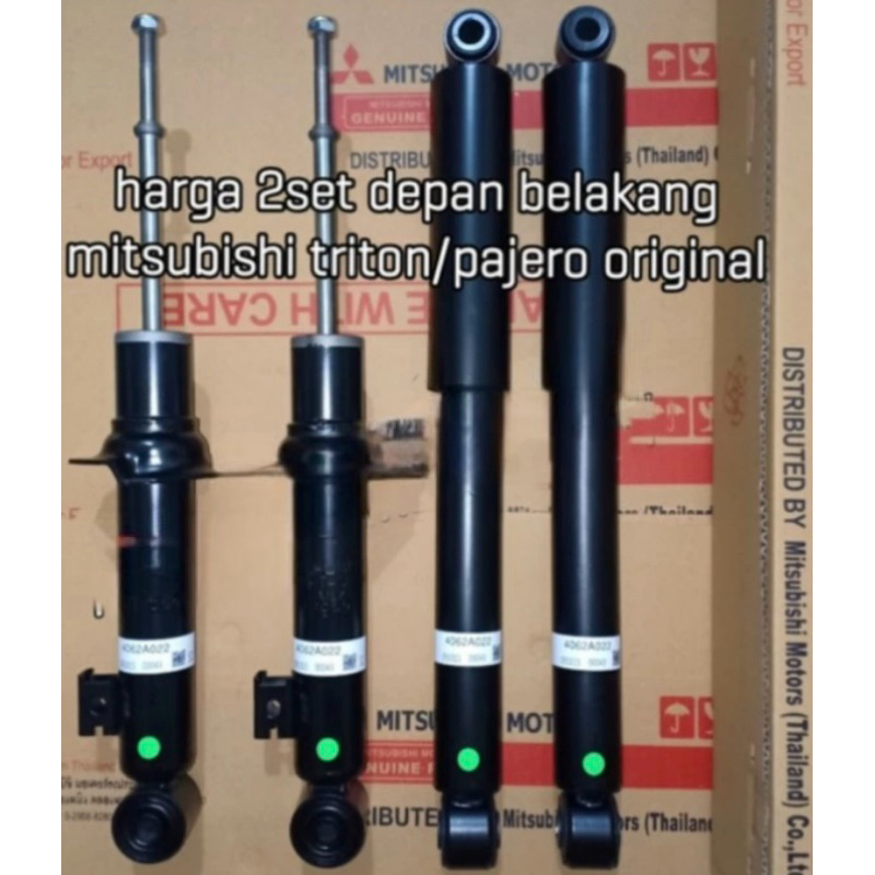 ShockBreaker Depan Belakang untuk Mobil Mitsubishi Pajero - Triton Original