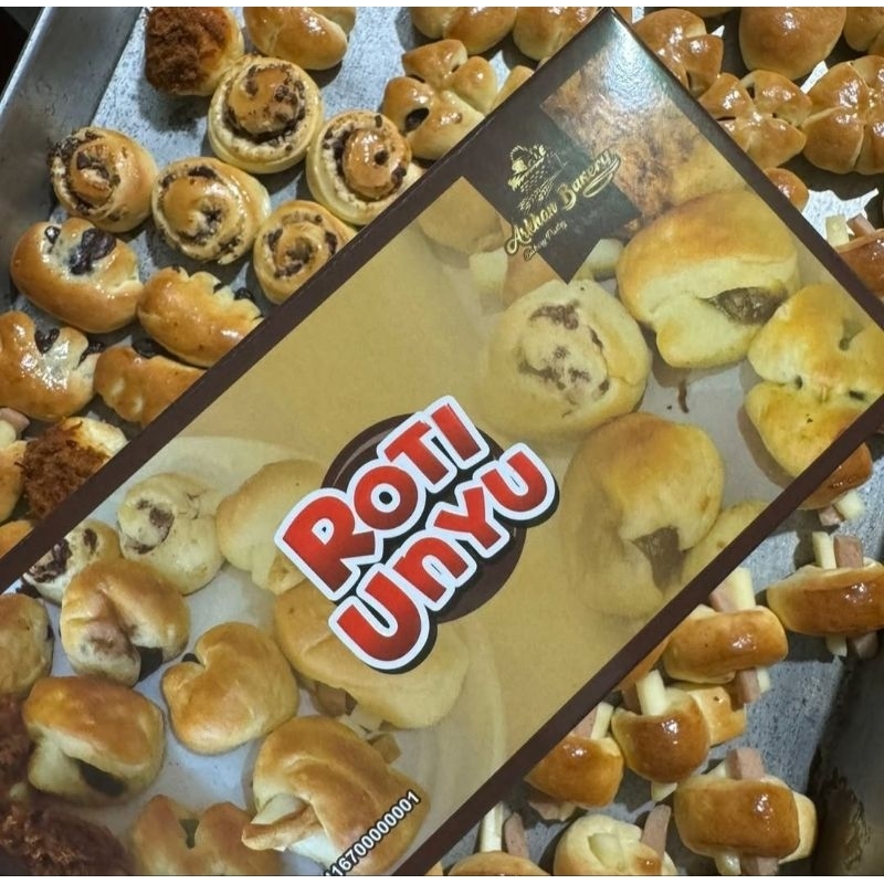 

Roti Unyu Kemasan isi 14pcs Mix Rasa