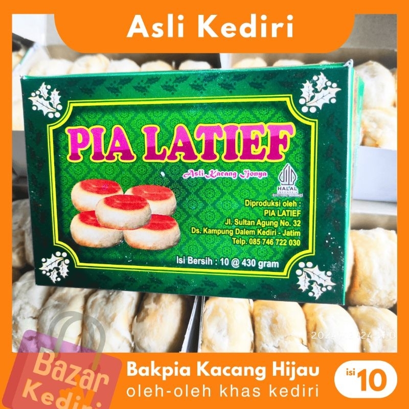 

Bakpia Latief Kediri isi 10