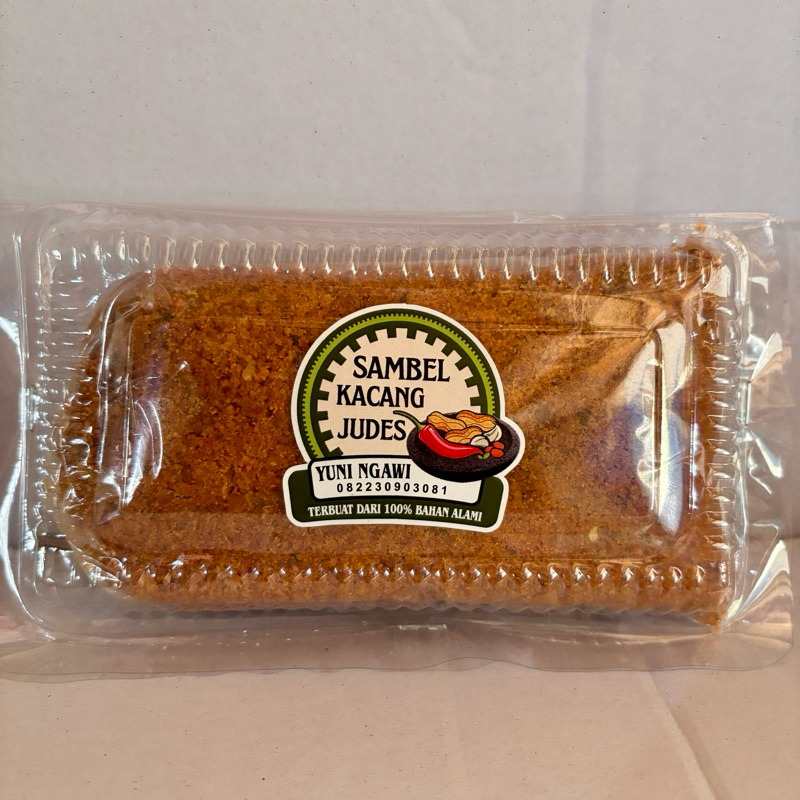 

SAMBAL KACANG JUDES ( jujur pedes ) 200gr