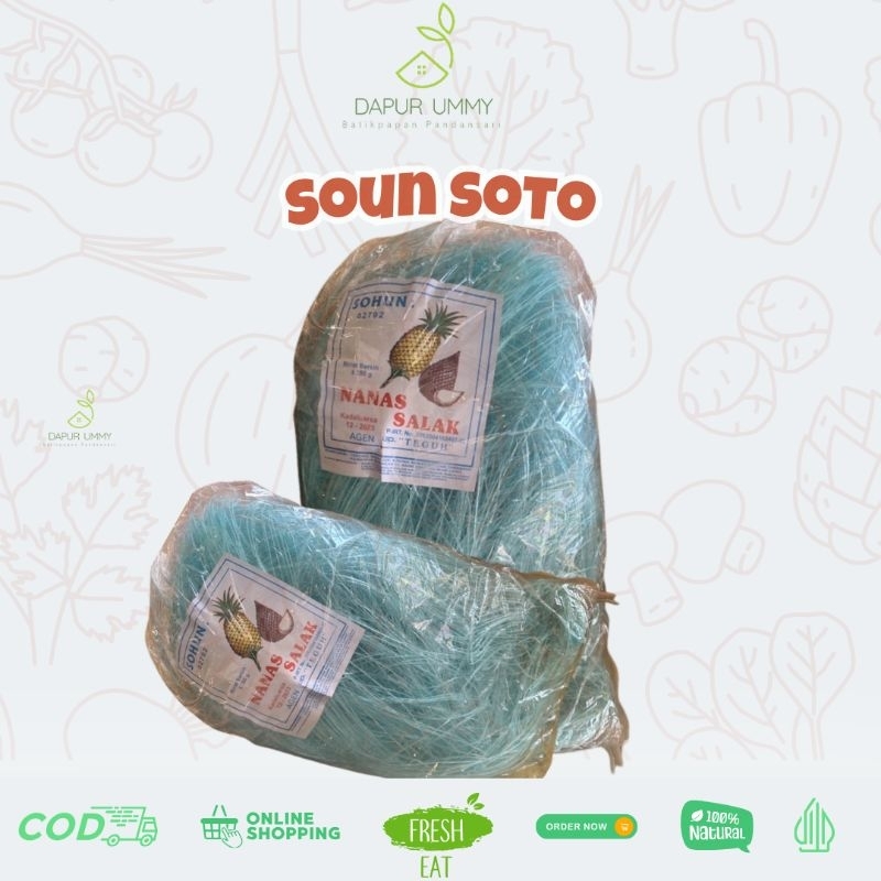 

soun soto Cap Nanas Salak | kebutuhan bakso dan soto | suun