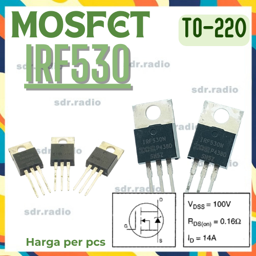 IRF530N Mosfet IRF530 N transistor IRF 530N 530