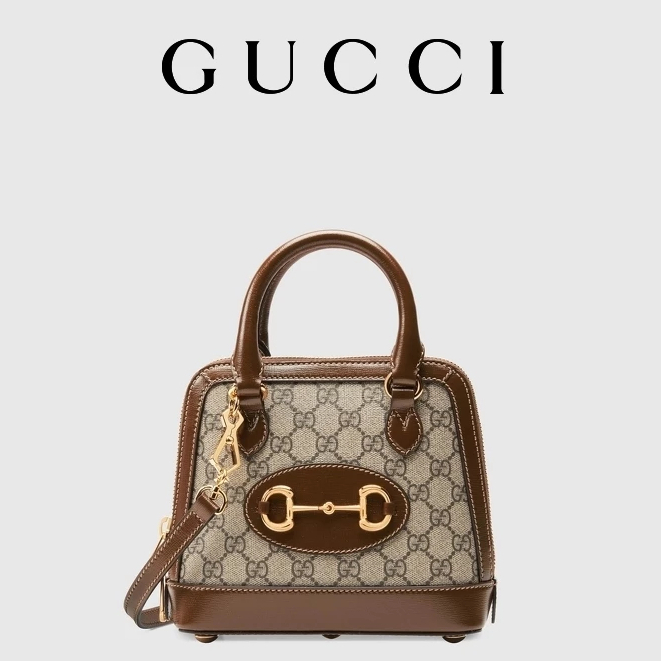GUCCI 100% Genuine Gucci Horsebit 1955 Series Mini Handbag/Lady Bag/Small Bag