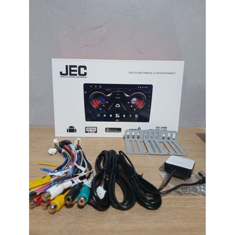 Head unit android JEC Shishio Audiobank arizona ram 4/32 GB 9"