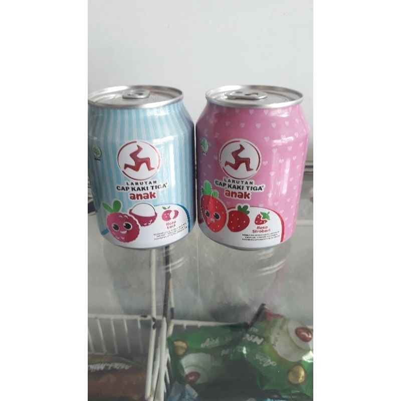 

Larutan Kaleng Cap Kaki Tiga Anak ( 238 ml )
