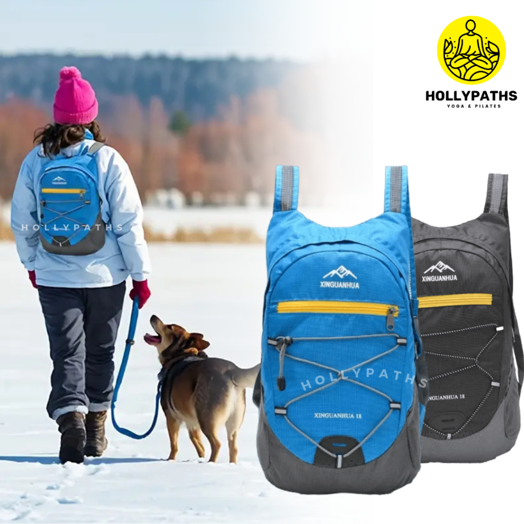 Tas gunung lipat waterproof / Tas Running Anti Air / Tas Outdoor Hiking Camping