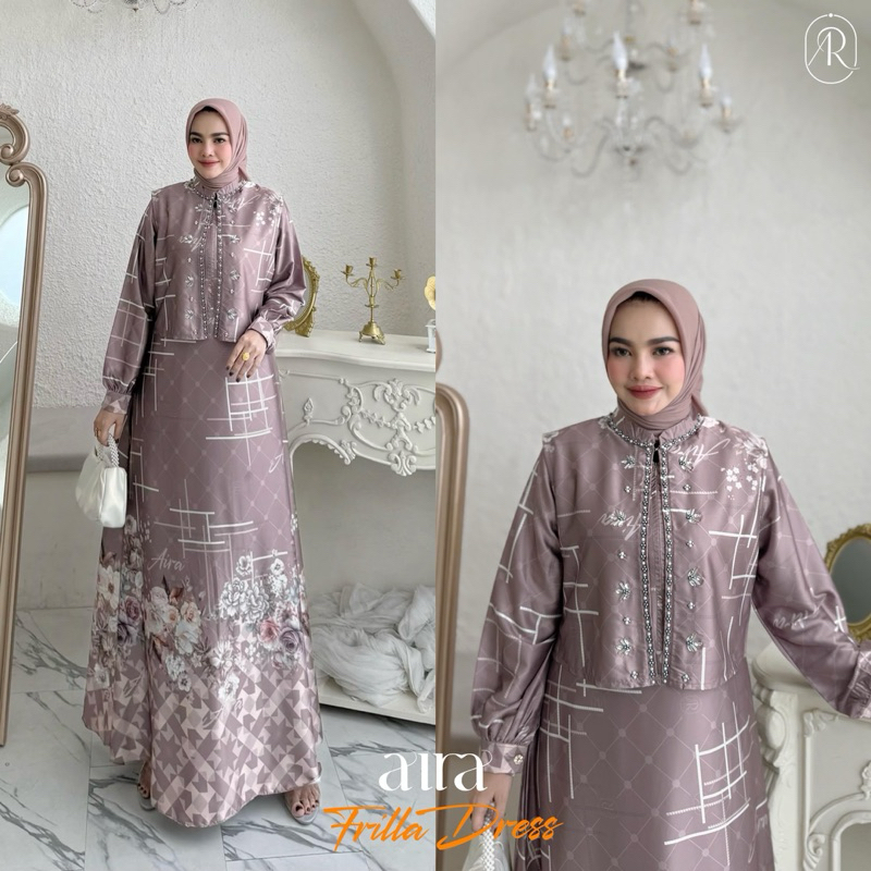 Gamis Frilla dress vol 2 by AiraModest