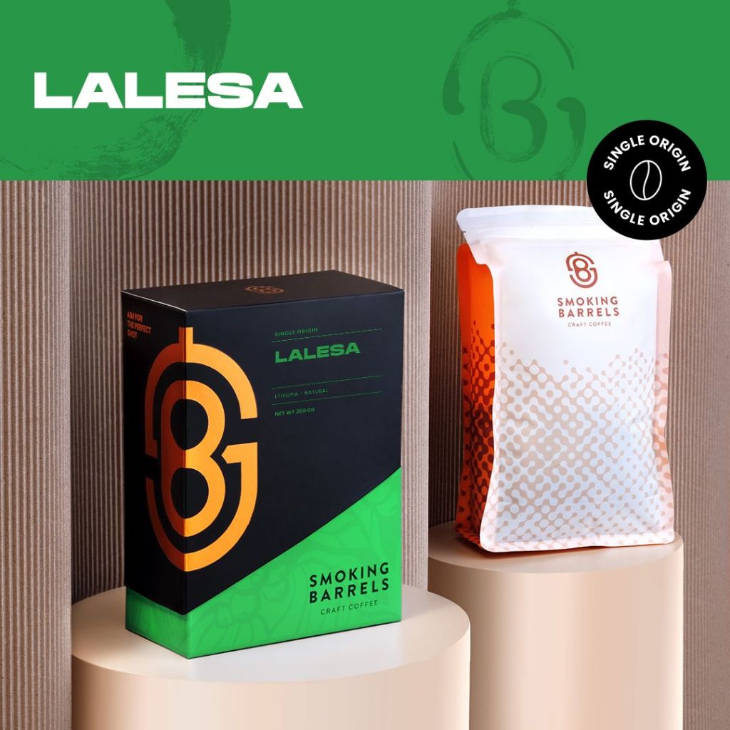 

Ethiopia Lalesa Natural (Specialty Arabica Coffee Roastery Biji Kopi Arabika) - Smoking Barrels