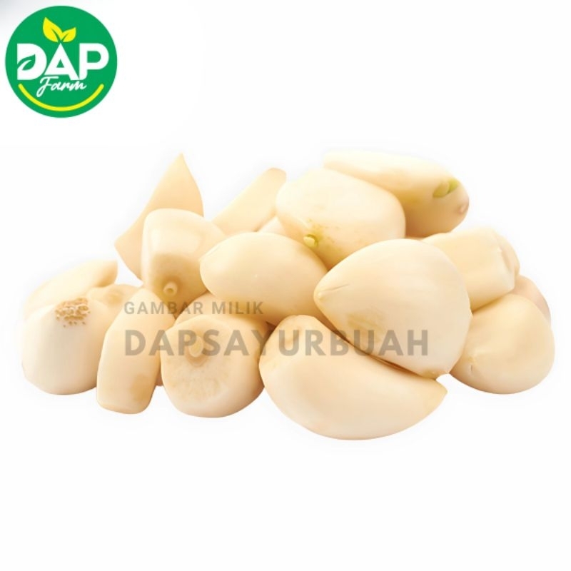 

Bawang Putih Kupas/ DAP Farm/ Sayur Segar Jakarta