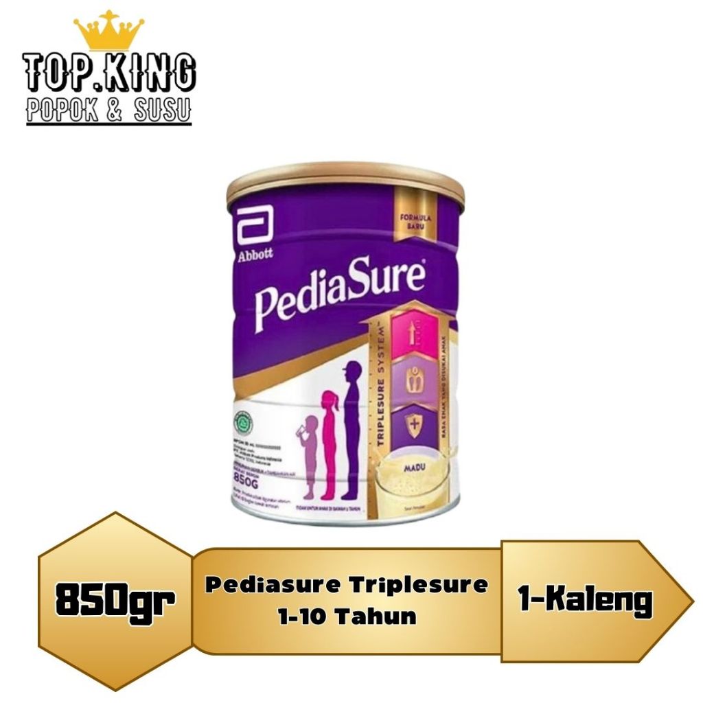 

Pediasure Triplesure Vanila/Madu 850GR/top.king